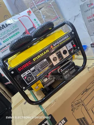 3.5kva Sumec Firman Petrol Generator 100% Copper Coil