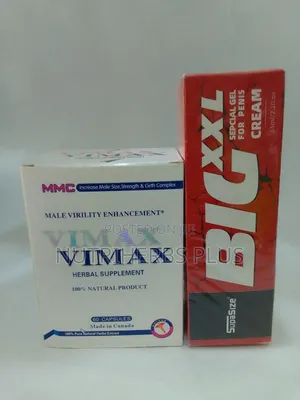 Vimax Capsules+ Big XXL Cream : Male Size Virility Enhancement