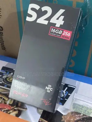 New Itel S24 256 GB Black