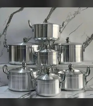 7pcs Stainless Pot Set