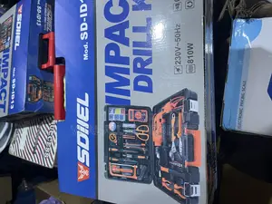 Electric Drill With Tools