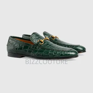 Original Gucci Leather Loafers Available in Store
