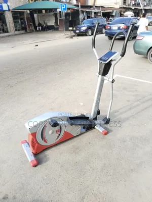 German Fairly Used Christopeit Elliptical Cross Trainer Bike