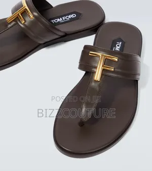 Original Tom Ford Leather Slippers Available in Store