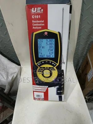 Uei C161 Residential Combustion Analyzer,