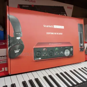 Professional Complete Studio Focusrite Scarlett 2i2 Studio 3rd Gen