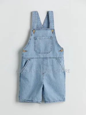 LCW Kids Square Neck Boy Jeans Overalls