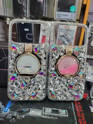 Diamond Bling Soft Rubber Case for iPhone 17 Pro Max