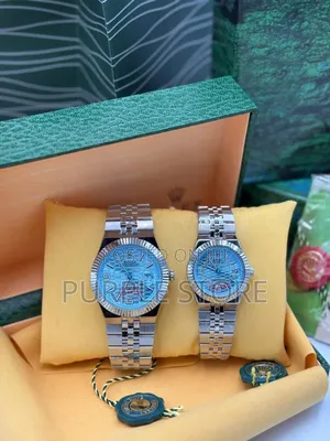Quality Rolex Couples Wristwatches Fully Packaged as Seen