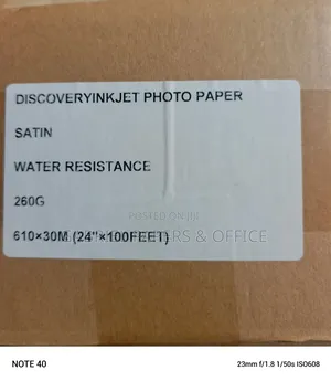 Inkjet Photo Paper ( Instant Dry)