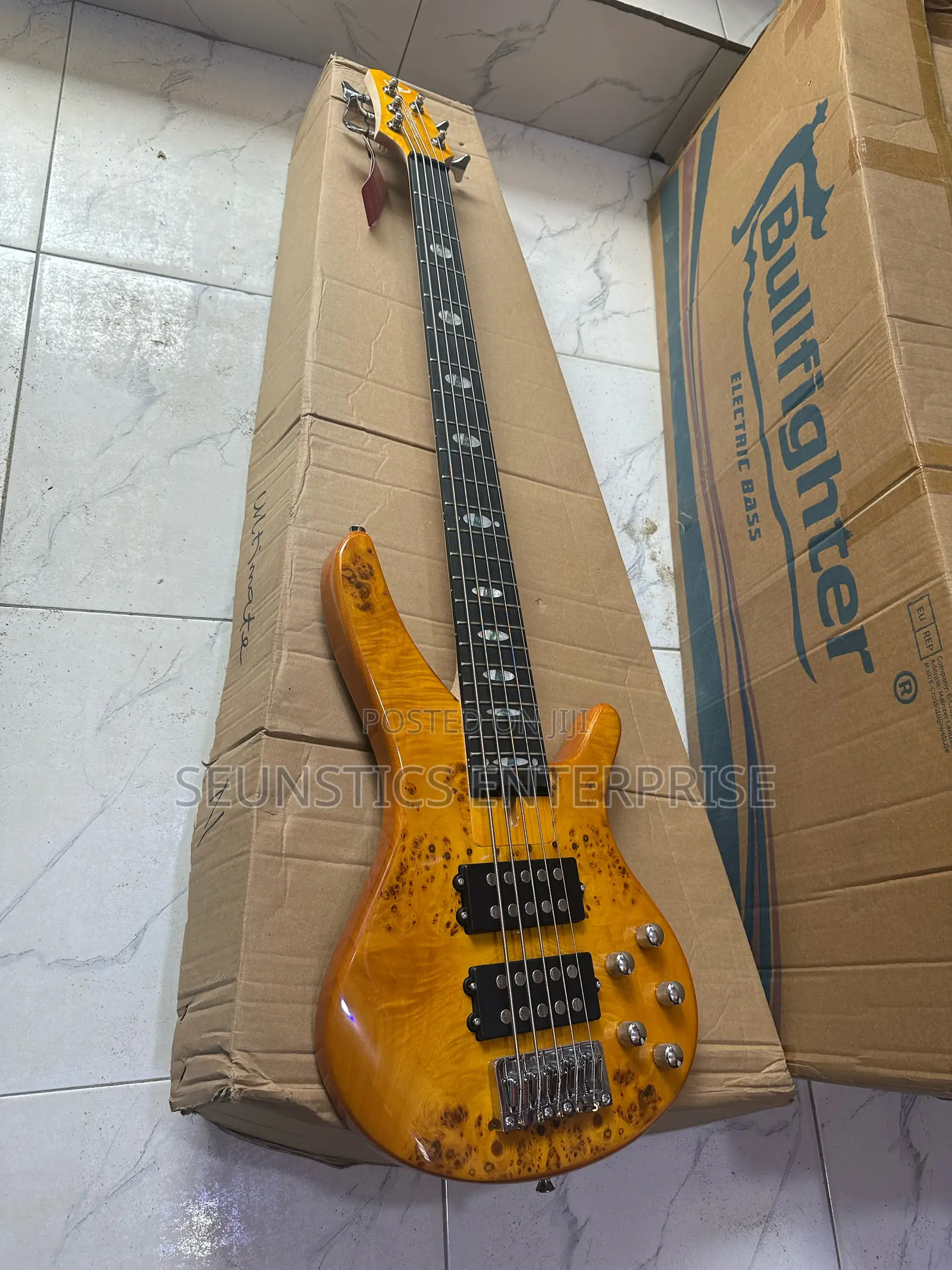 Professional Bullfighter Active Bass Guitar