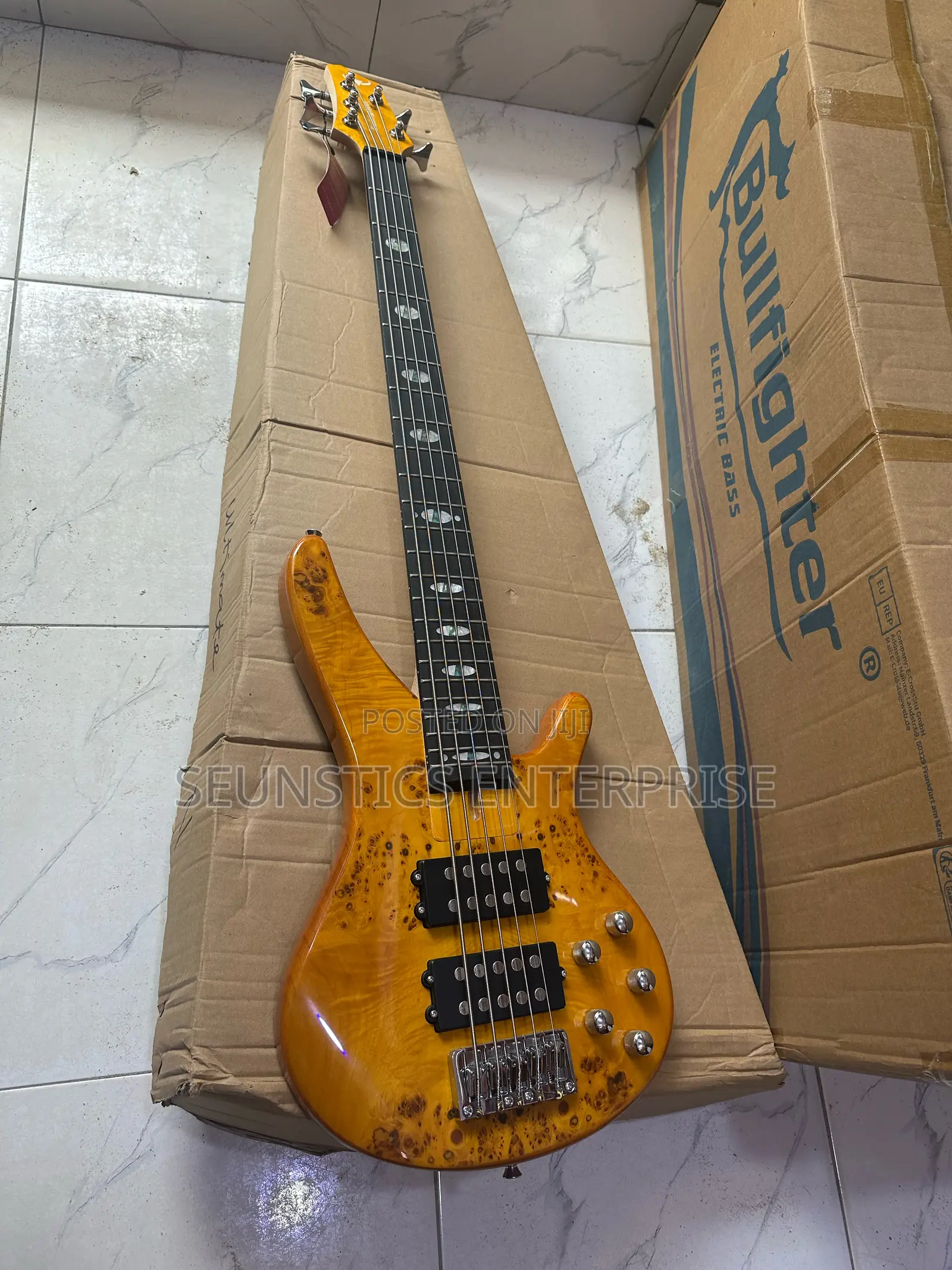 Professional Bullfighter Active Bass Guitar