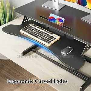 Height Adjustable Laptop Table – Ergonomic Office Desk Riser