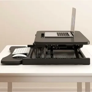 Adjustable Standing Desk Converter Sit Stand Table for Laptop/Monitor