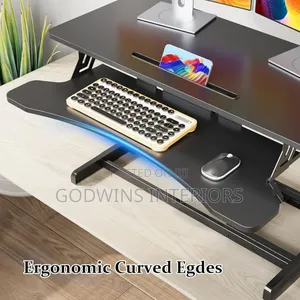Sit-Stand Desktop Riser – Portable Standing Desk