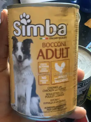 Simba Canned Dog Food – Nutritious Wet Meal for Dogs