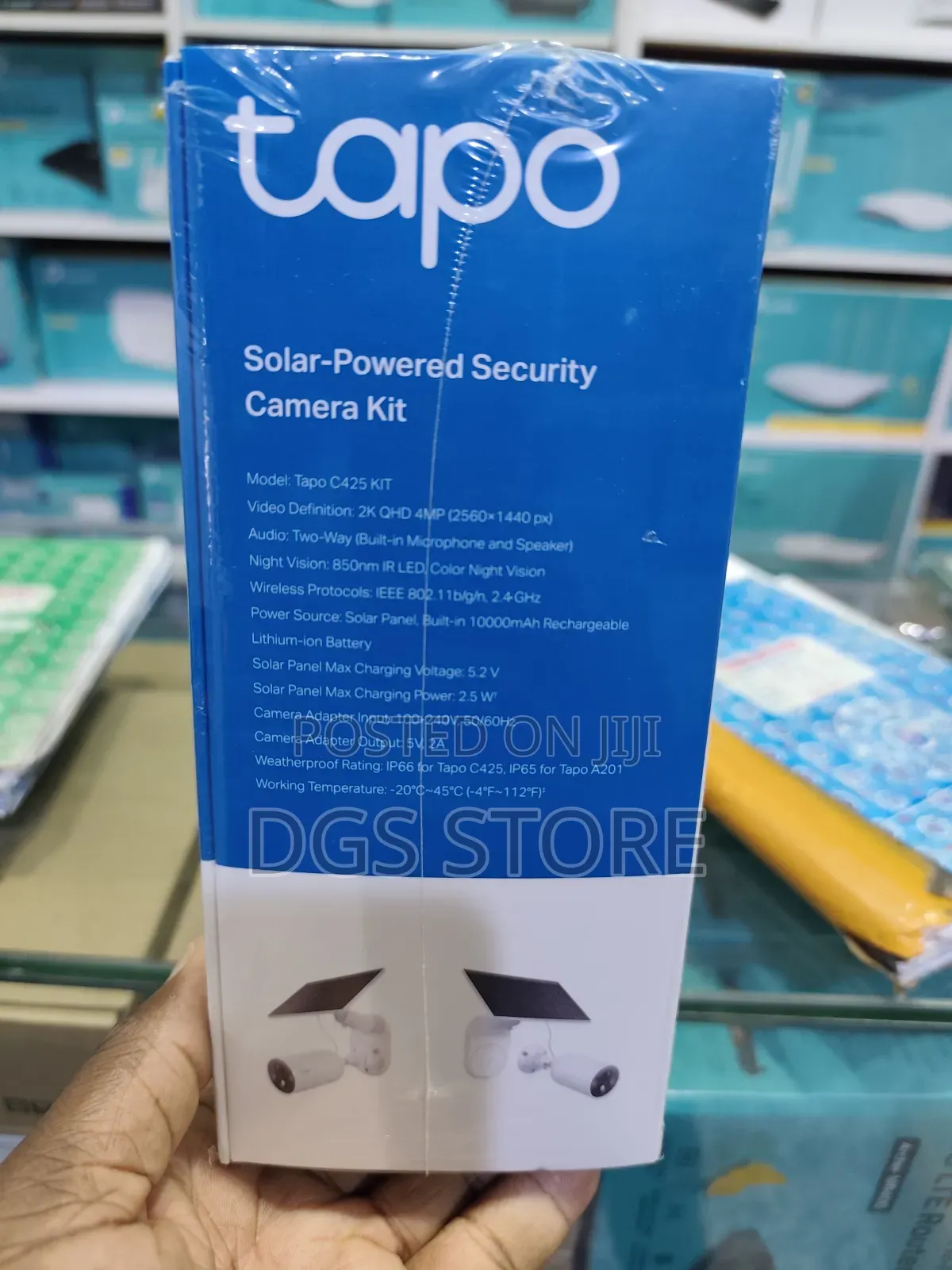 Tapo Tp Link C425 Kit Solar Powered Security Camera Kit
