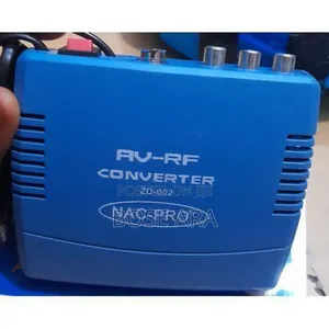 Av to Rf Modulator Tv Switch Audio Video Rca Converter DST/Startimes