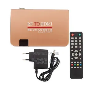 Rf to Hdmi Converter Adapter Analog Receiver Analog Tv Box