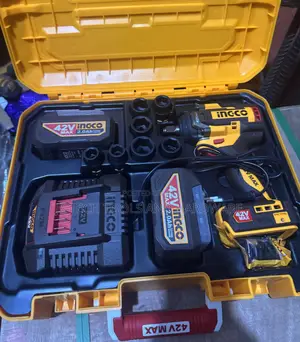 Ingco 42v Cordless Impact Wrench Kit 600nm