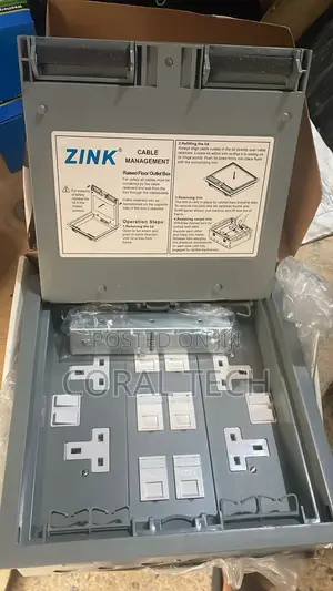 Zink Floor Box / Floor Socket