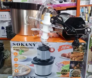 Food Processor Machine and Yam Pounder