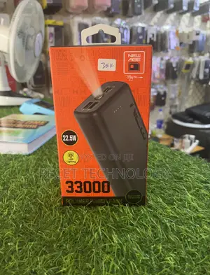 New Age 33000 M a H Power Bank Available