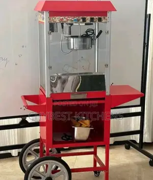 Pop Corn Machine With Cart
