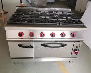 6burner Cooker With Oven