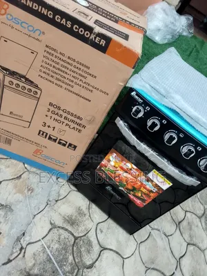 Affordable 3+1 Boscon 50 50 Standing Gas Cooker Oven +Grill