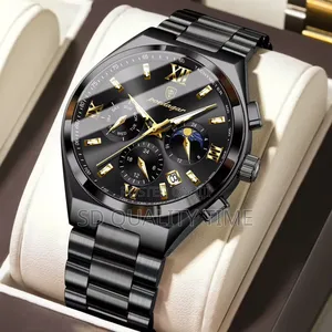 Poedagar Roman Figure Dial Chronographic Watch