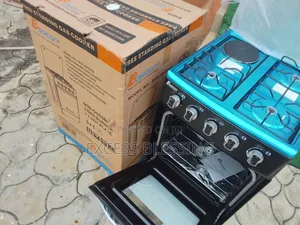 Free Standing Boscon 50 50 Standing Gas Cooker 3+1