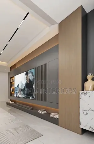 Fluted Panel Tv Console