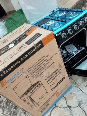 Original Boscon 50 50 Standing Gas Cooker 3+1(Oven+ Baking+Drill)