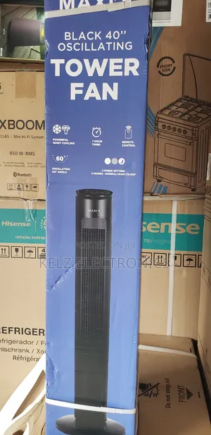 Maxi Tower Fan 40" With Quiet Feature