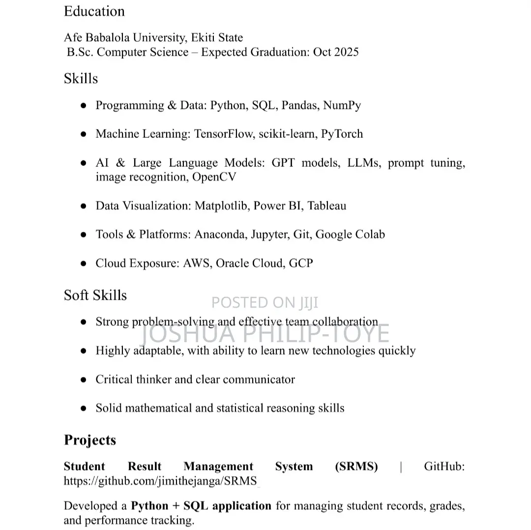 Data and Ai Engineer