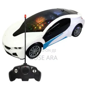 Remote Controlled Toy Car With 3d Lights