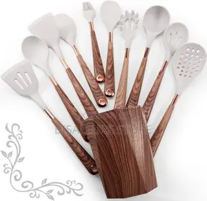 Silicone Cooking Spoon Set