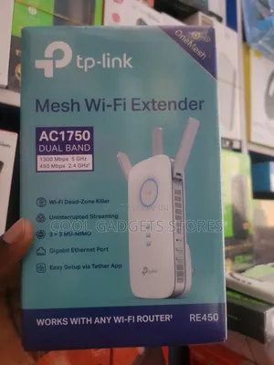 Tp-Link Ac1750 Mesh Wifi
Rande Extender Re450