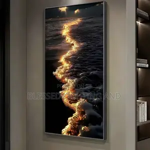 Size 60 by 120cm Modern Led Frame Wall Light for Living Room, Corridor