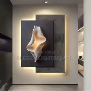 Size 70 by 100cm Led 3d Art Frame Wall Light for Home and Hotel Decor
