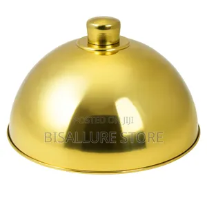 Gold Stainless Steel Food Cover