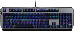 Gaming Wired Mechanical Gaming Keyboard With Gateron Pro Switch Blue)