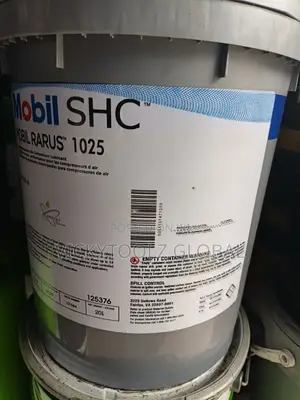 Mobil SHC Mobil Rarus 1025 Vane Air Compressor Oil