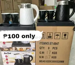 S a Sutai Electric Kettle Set (Model St-8847
