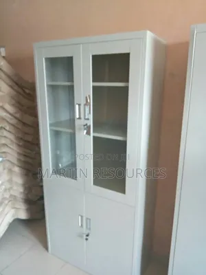 Office Bookshelf With Glass