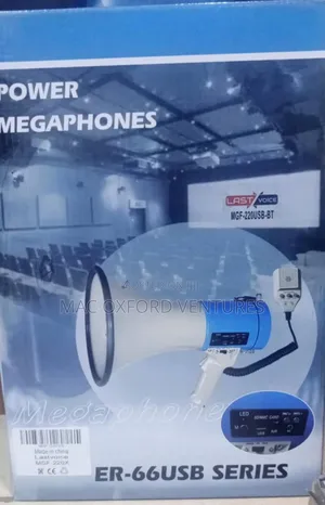 Big Megaphone  80watt With Bluetooth Memory Card Recording