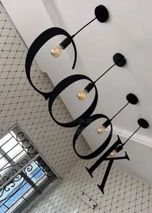 Modern Letters Kitchen Chandeliers for Kitchen Lighting Decoration