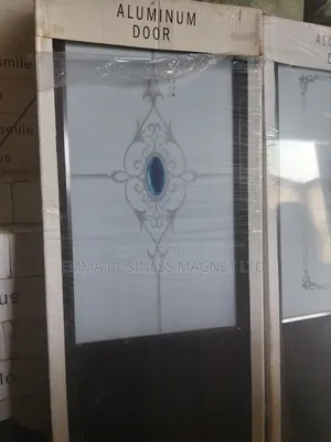 High Quality New Modern Aluminum Glass Toilet Doors 