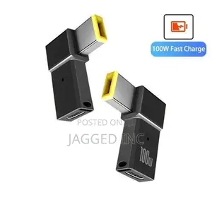 Pd 100w Usb Type C Female to Dc Male Adapter for Lenovo Thinkpad